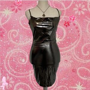 Forever 21 Silver Metallic Dress